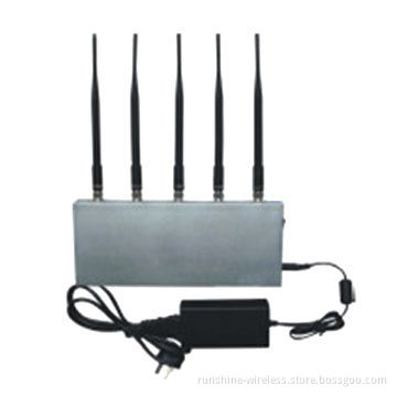 Five Band CDMA/GSM/DCS/TD-SCDMA 3G Powerful Indoor Mobile Phone Signal Jammer/Breaker